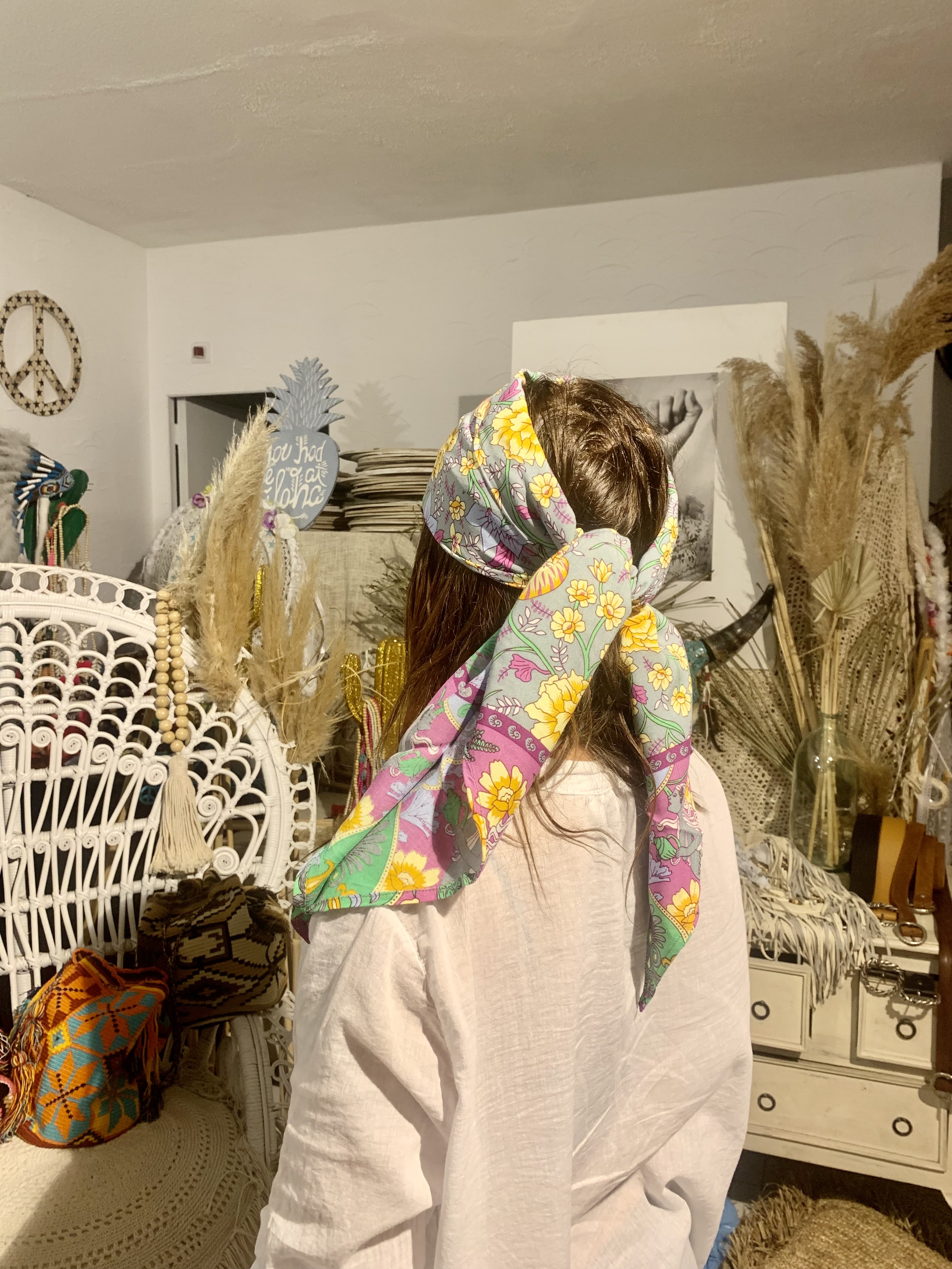 Foulard Mermaid Grey