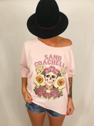 SWEAT OVERSIZE FRIDA SKULL