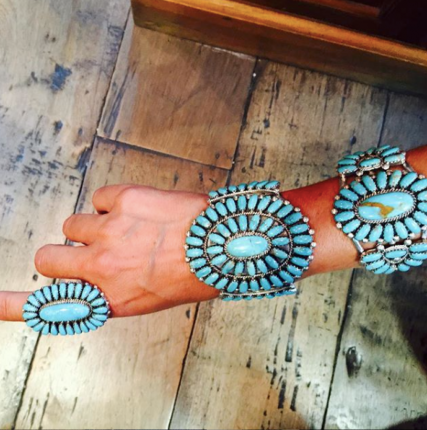 MANCHETTE TURQUOISE
