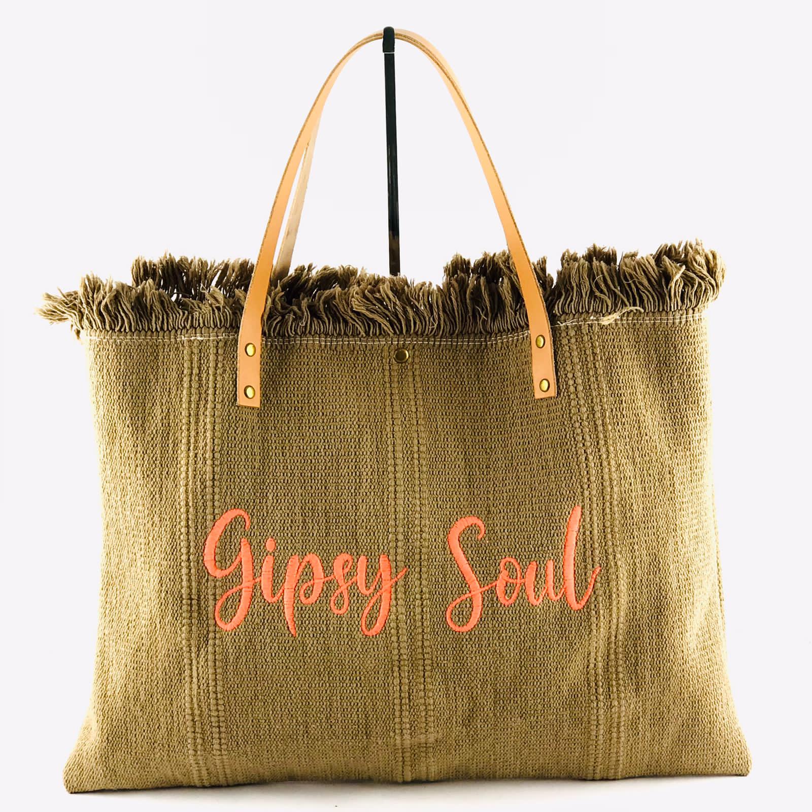 CABAS GIPSY SOUL TAUPE