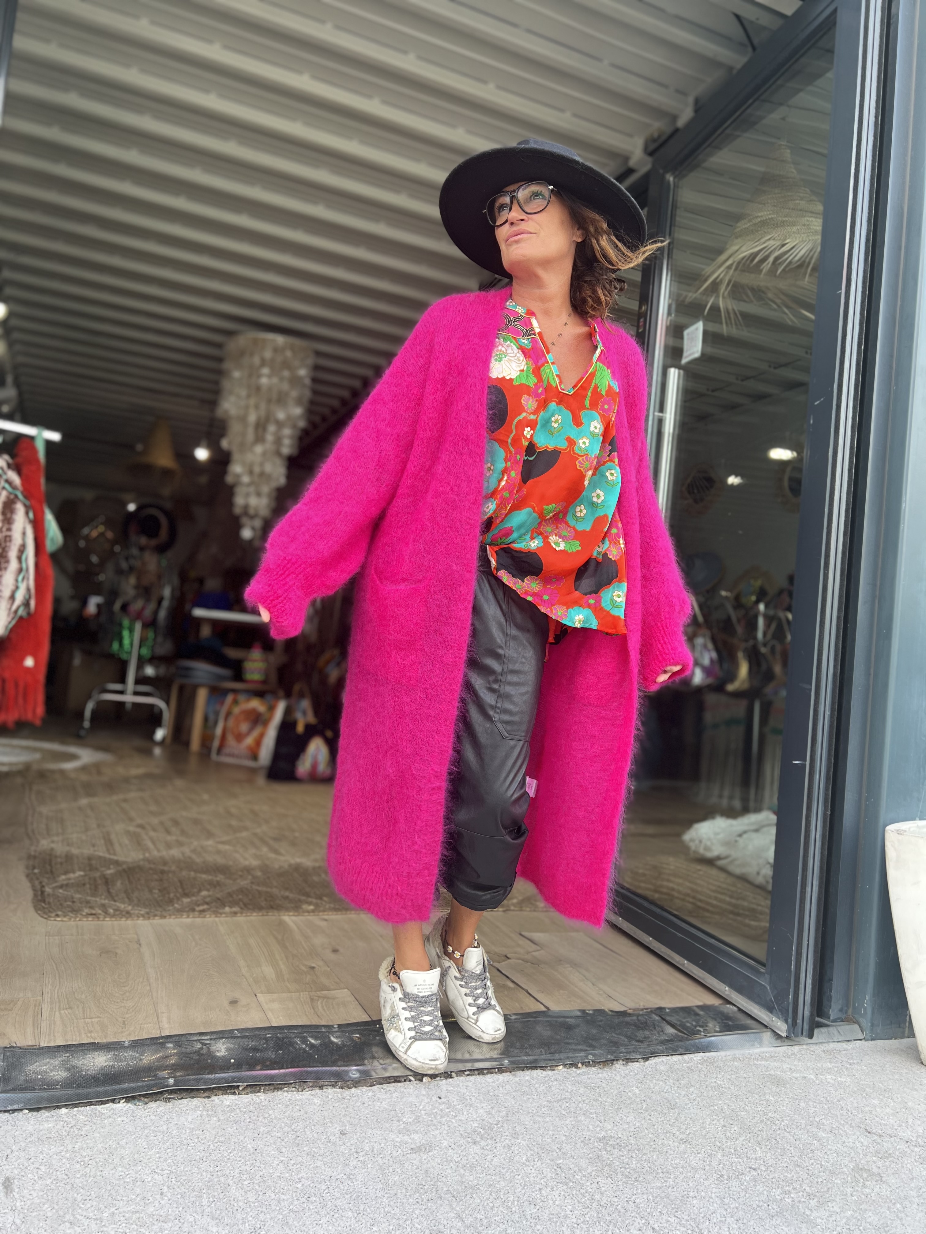 Gilet Lyli Fushia