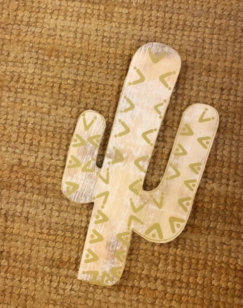 CACTUS EN BOIS