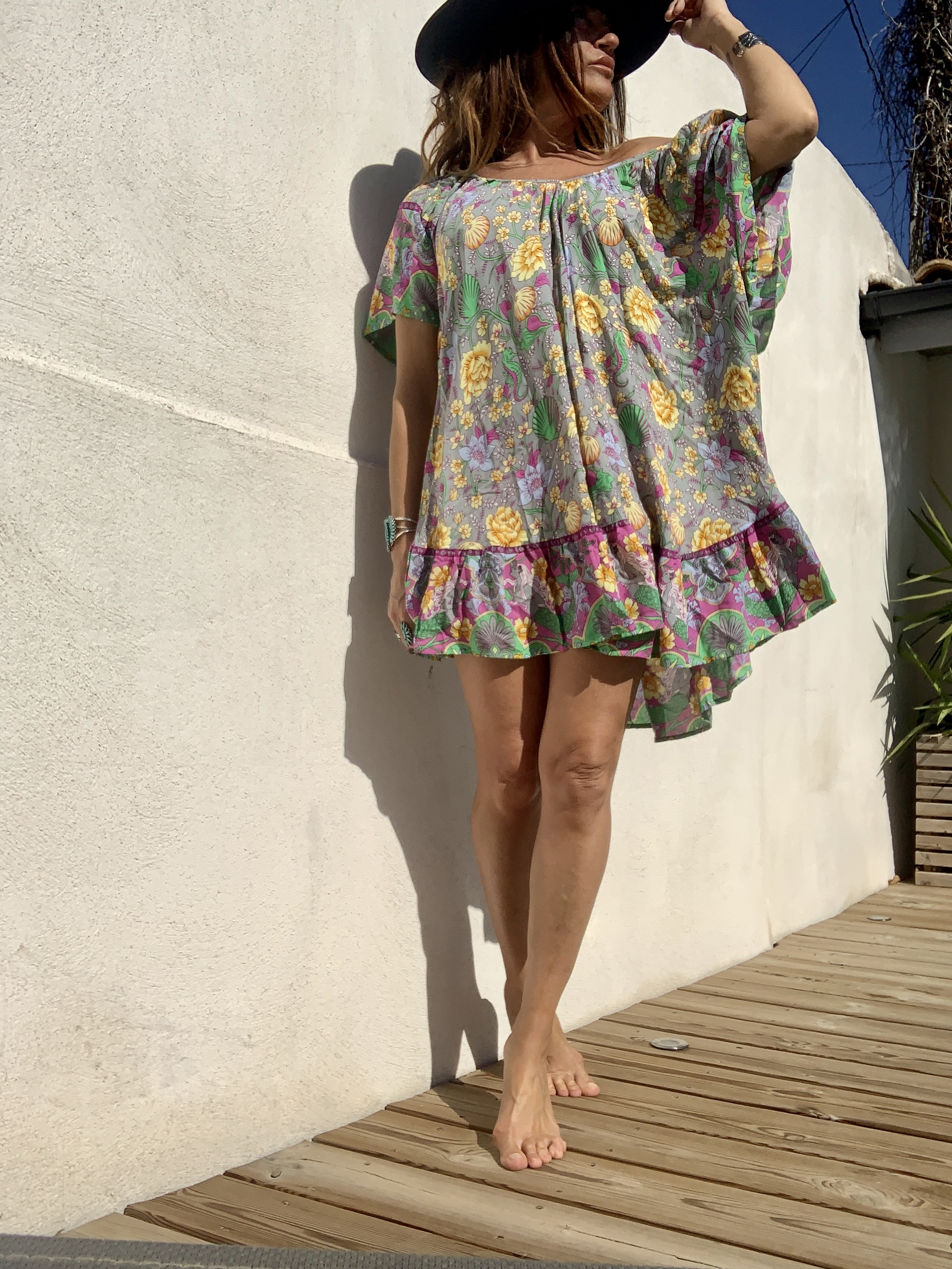 Robe Mini Dress Portefeuille Mermaid Gr